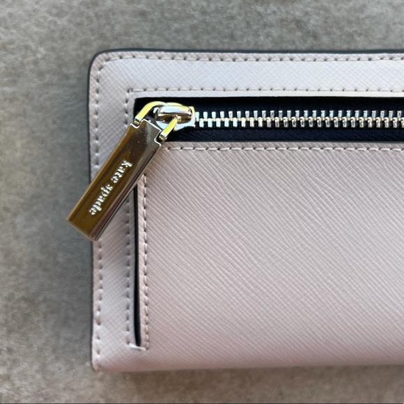 NWT Kate Spade Staci Colorblock Slim Bifold Wallet - Picture 9 of 10